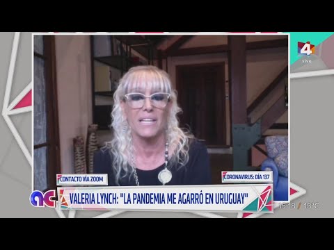 Algo Contigo - Valeria Lynch habla sobre la polémica con el himno uruguayo