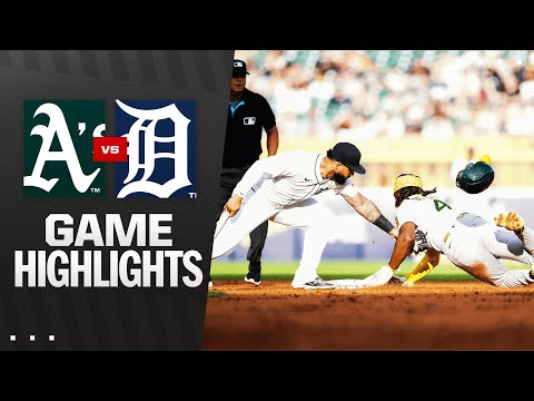 As vs. Tigers Game Highlights (6/25/25) | MLB Highlights