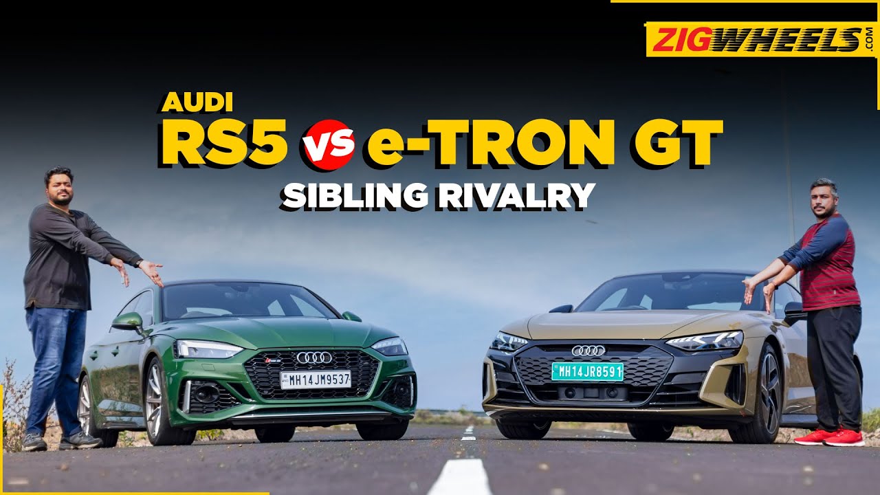 Audi e-tron GT vs Audi RS5 | Back To The Future!