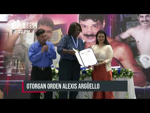Otorgan orden Alexis Argüello a destacados atletas nicaragüenses - Nicaragua