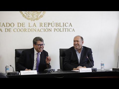 Conferencia de prensa junto con el diputado Rubén Moreira Valdez | Ricardo Monreal