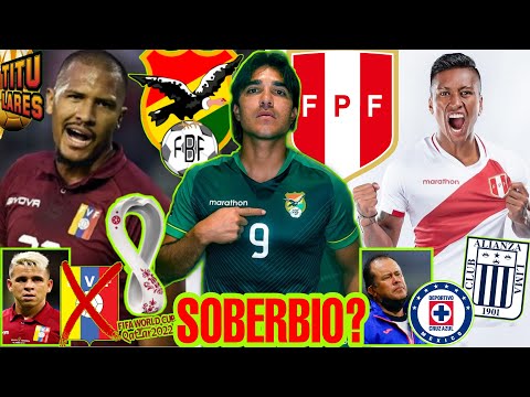 MARTINS: BOLIVIA VA a GANAR a PERÚ! y AQUINO | MÁS BAJAS en VENEZUELA | REYNOSO CRUZ AZUL | ALIANZA