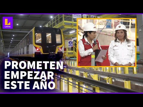 ¿Línea 2 de Metro de Lima empezará a funcionar en 2023? Esta fue la promesa del Poder Ejecutivo