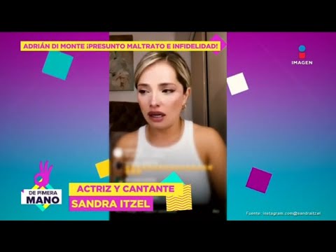 ¡Sandra Itzel, ex de Adrián Di Monte asegura sufrió ABUS0S e INFIDELIDAD por 10 años! | DPM