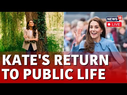 Kate Middleton LIVE News | Princess Kate Makes First Public Appearance Since Cancer Diagnosis| N18L