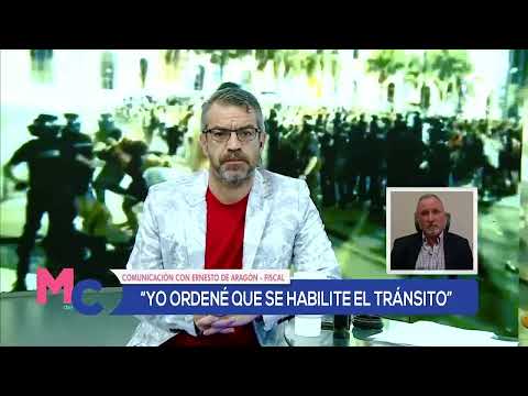 Ernesto de Aragón (Fiscal): Yo ordené que se habilite el tránsito