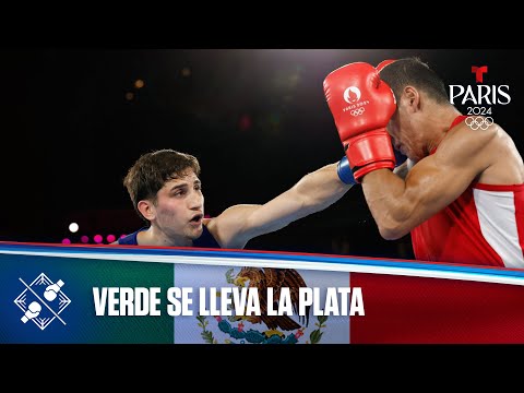 Marco Verde de México se cuelga la plata en Boxeo 71 kg masculino | Juegos Olímpicos París 2024