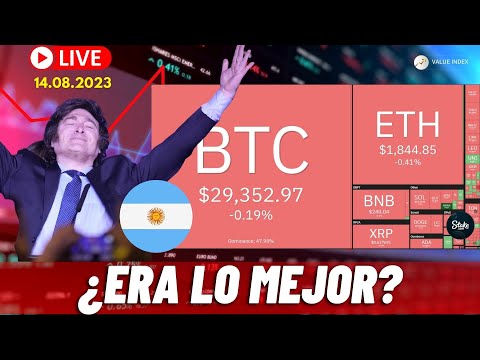 JAVIER MILEI GANA PRIMARIAS EN ARGENTINA | BITCOIN Y CRIPTOMONEDAS |  ÚLTIMAS NOTICIAS