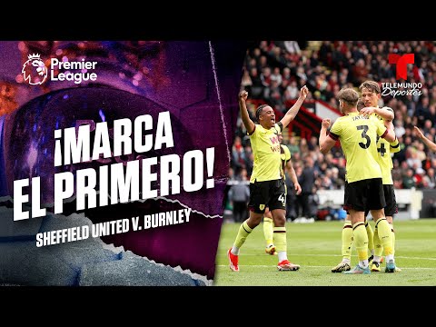 Jacob Bruun Larsen abre la lata - Sheffield United v. Burnley | Premier League | Telemundo Deportes