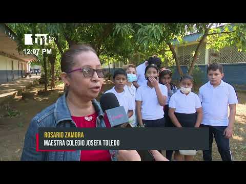 Alumnos de Managua participan en jornada ambiental - Nicaragua
