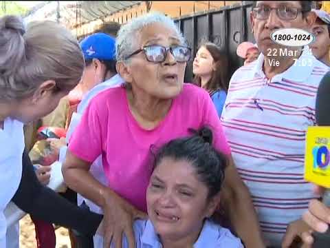 Incendió consumió tres viviendas en Managua