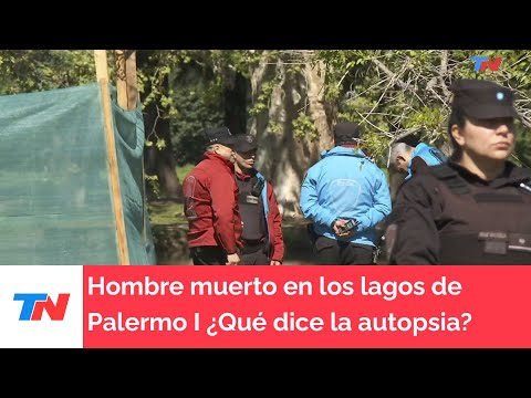 Misterio por el hombre encontrado muerto en los lagos de Palermo: ¿Qué reveló la autopsia?