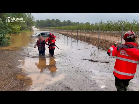 Espagne: interventions de pompiers dans plusieurs régions inondées | AFP Images