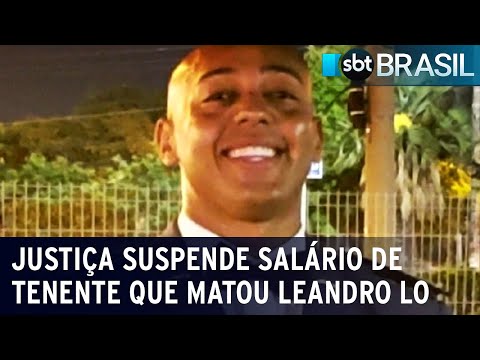 Justiça suspende salário de tenente que matou lutador Leandro Lo | SBT Brasil (23/02/24)