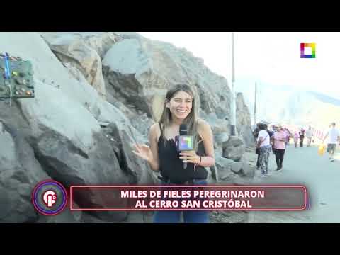 Crónicas de Impacto - MAR 28 - MILES DE FIELES PEREGRINARON AL CERRO SAN CRISTOBAL | Willax
