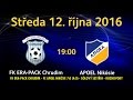 FK ERA-PACK CHRUDIM - FC APOEL NIKÓSIE 7:0 (4:0) - UEFA Futsal Cup - góly - rozhovory - 13.10.2016 