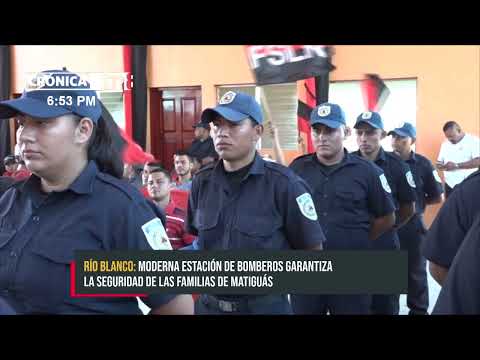 Nueva Estación de Bomberos es inaugurada en Matiguás - Nicaragua