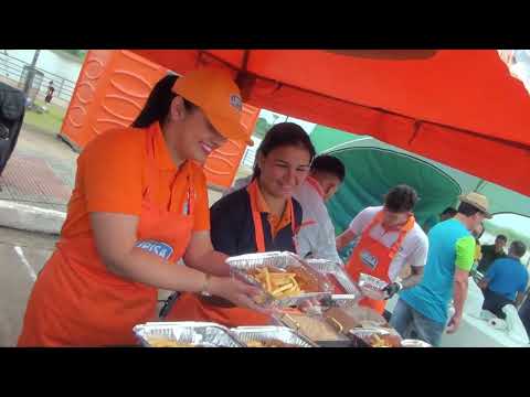 Upisa presente en la gran feria de comidas del Rotary Club Cambyretã