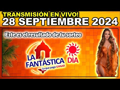 LA FANTÁSTICA DÍA: Resultado FANTASTICA DIA del sábado 28 de septiembre 2024.