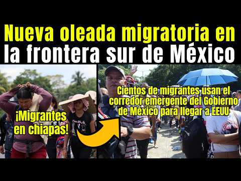 Migrantes: Nueva oleada MIGRATORIA en la FRONTERA sur tras cambio en regla de ASILO de EE.UU.