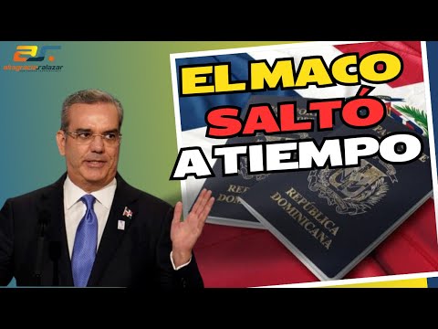 El maco de pasaportes saltó a tiempo