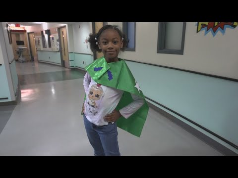 Superheroes flew to Hartford to inspire patients at Connecticut Children's