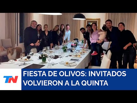 Tres invitados a la Fiesta VIP de Olivos volvieron a la Quinta presidencial después del escándalo