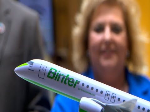 Binter activa este lunes cuatro vuelos directos semanales que unirán Granada y Canarias