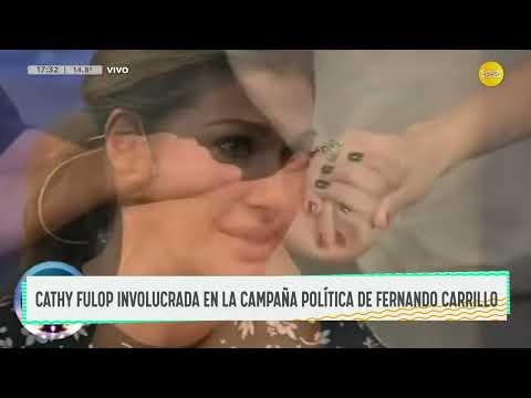 Cathy Fulop involucrada en la campaña política de Fernando Carrillo ?DPZT?23-07-24