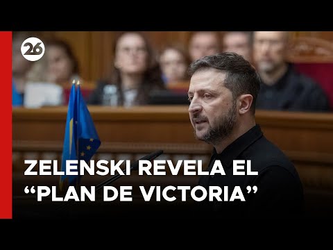 Zelenski revela al Parlamento ucraniano el plan de victoria: ¿en qué consiste?