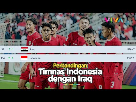Timnas Indonesia U-23 Beda Jauh dari Iraq! Diliat Ranking FIFA, Beda 317,77 Poin!