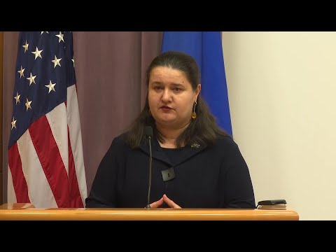 Ambassador of Ukraine speaks about standing united at State Department