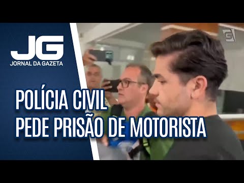 Polícia Civil de São Paulo pede prisão de motorista de Porsche pela terceira vez