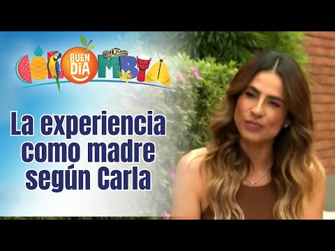 ¿Cuántos hijos tiene Carla Giraldo?: su experiencia como madre | Buen Día Colombi