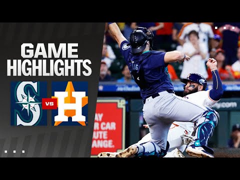 Mariners vs. Astros Game Highlights (9/25/24) | MLB Highlights