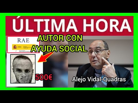 #ÚLTIMAHORA - EL AUTOR DE VIDAL-QUADRAS COBRANDO AYUDA SOCIAL DE 500€