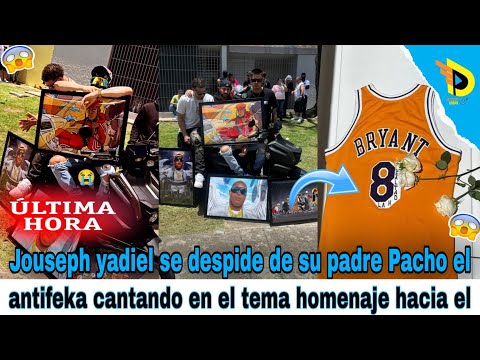 Jouseph yadiel se despide de su padre Pacho el antifeka cantando en el tema homenaje hacia el