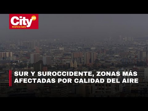 Bogotá enfrenta alerta por aumento de material particulado: calidad del aire se deteriora | CityTv