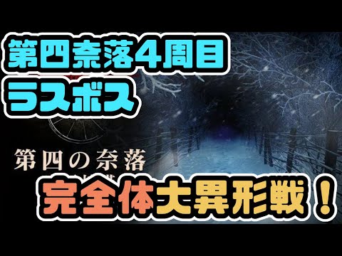 【WIZダフネ】ネタバレ注意！第4奈落4周目完全体大異形戦【ウィズダフネ】