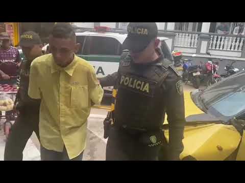 Inseguridad: Tras atracar a peatón la Policía capturó a delincuente en el Centro de Barranquilla