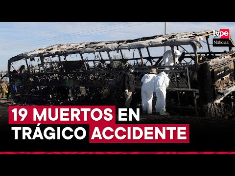 México: accidente en carretera deja 19 muertos y más de 20 heridos