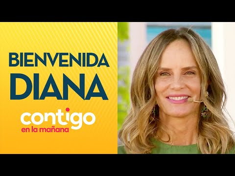 NUEVO ROSTRO Así fue la llegada de Diana Bolocco a CHV - Contigo en La Mañana