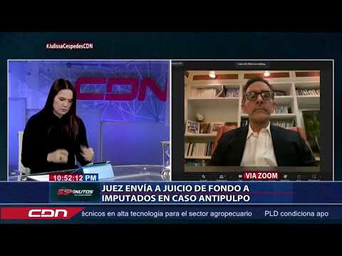 Carlos Salcedo habla sobre juicio de fondo impuesto a imputados caso Antipulpo