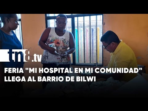 Bilwi agradece acceso a atención médica en feria de salud