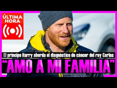 El príncipe HARRY aborda el diagnóstico de cáncer del rey CARLOS: Amo a mi familia
