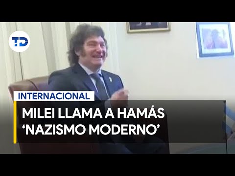 Javier Milei visita Israel; condena a Hama?s como ‘nazismo moderno’