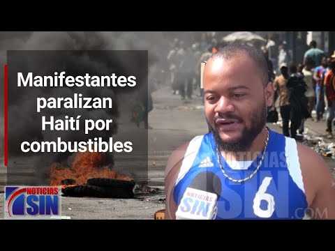 El pueblo haitiano toman las calles en protesta