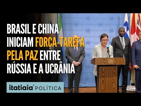 NA ONU, BRASIL E CHINA INICIAM FORÇA-TAREFA PELA PAZ ENTRE RÚSSIA E UCRÂNIA