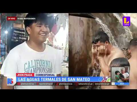 Aguas termales de San Mateo: El ícono del turismo en Altomayo