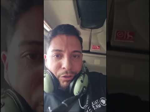 [Video] Pareja graba los momentos dentro del helicóptero tras el accidente aéreo en Medellín